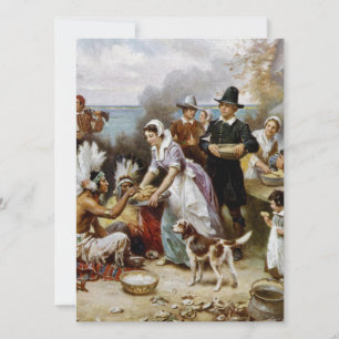 1st thanksgiving holiday card
