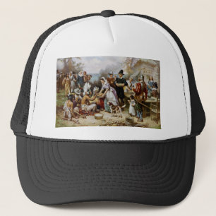 1st thanksgiving trucker hat