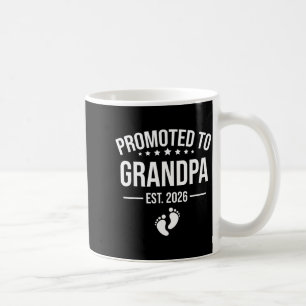 1st Time Grandpa Est 2026 New First Grandpa 2026 Coffee Mug