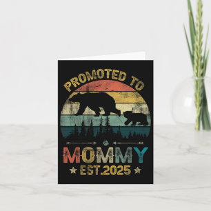 1st Time Mummy Est 2025 New First Mummy 2025  Card