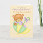 1st Time Parents Pregnancy Congratulations Card