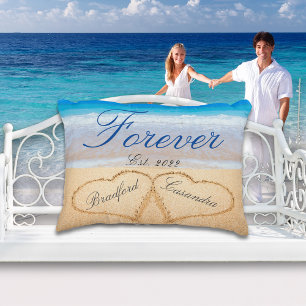 1st Valentine's Day / year, anniversary keepsake Decorative Cushion