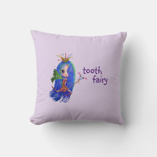 1st Visit From The Tooth Fairy Cute Big Eye Doll Cushion