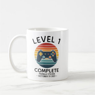 1st Wedding Anniversary Gift for Husband Wife, Per Coffee Mug