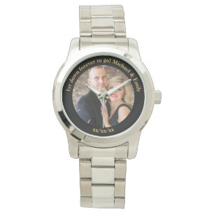 1st Wedding Anniversary unique unusual custom Watch