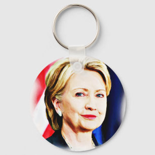 1st Woman President Hillary Clinton 2016_ Key Ring
