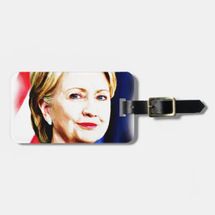 1st Woman President Hillary Clinton 2016_ Luggage Tag