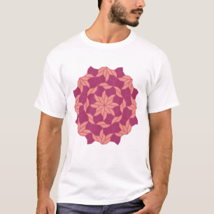 2種類の凸五角形の8回回転対称テセレーション T-Shirt