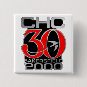 2000 Bakersfield 15 Cm Square Badge