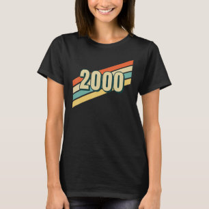 2000 Beach Classic 80s Vintage Retro Aesthetic Bir T-Shirt