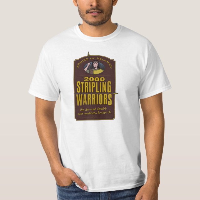 2000 Stripling Warriors shirt. T-Shirt (Front)