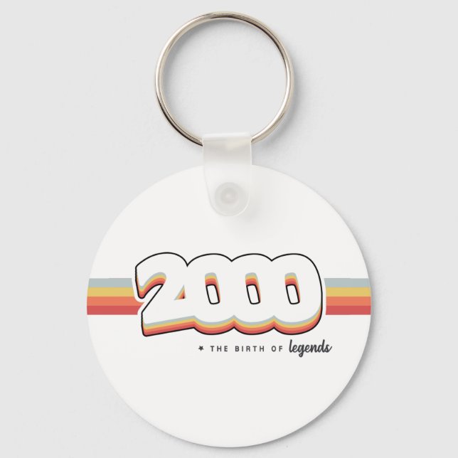 2000 The birth of legends Key Ring (Front)