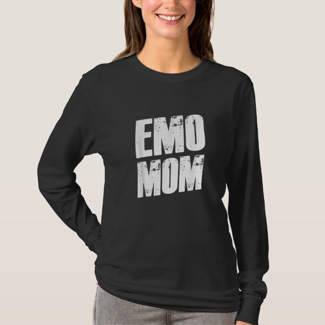 2000s 00s EMO Mom  EMO Punk T-Shirt (Front)