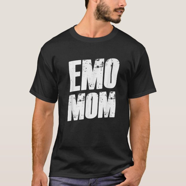 2000s 00s EMO Mum  EMO Punk T-Shirt (Front)