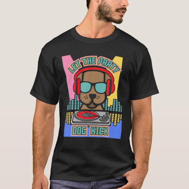 2000'S Outfits Millenium 2000 Party Dog Puppy T-Shirt (Front)