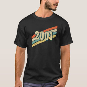 2001 Beach Classic 80s Vintage Retro Aesthetic Bir T-Shirt