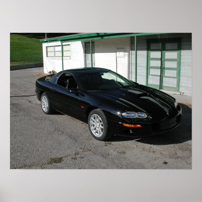 2001 Chevrolet Camaro Z28 SS Poster (Front)