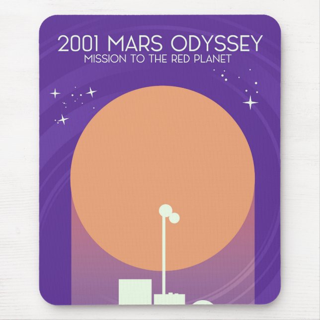 2001 mars odyssey mouse pad (Front)
