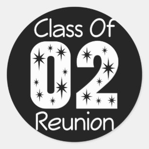 2002 Class Reunion Stickers