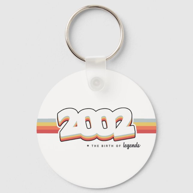 2002 The birth of legends Key Ring (Front)