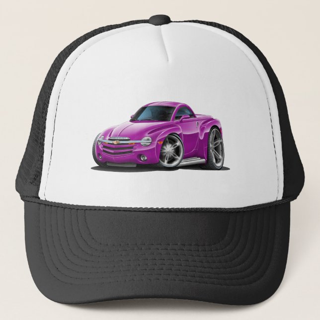2003-06 SSR Purple Truck Trucker Hat (Front)