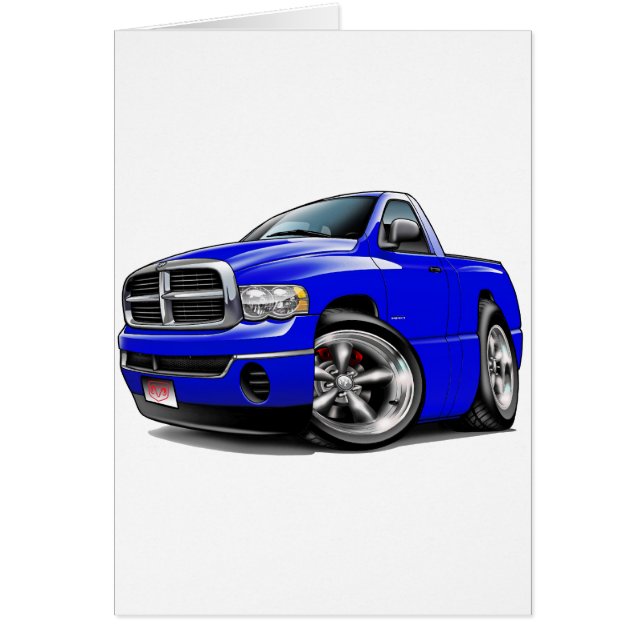 2003-08 Dodge Ram Blue Truck (Front)