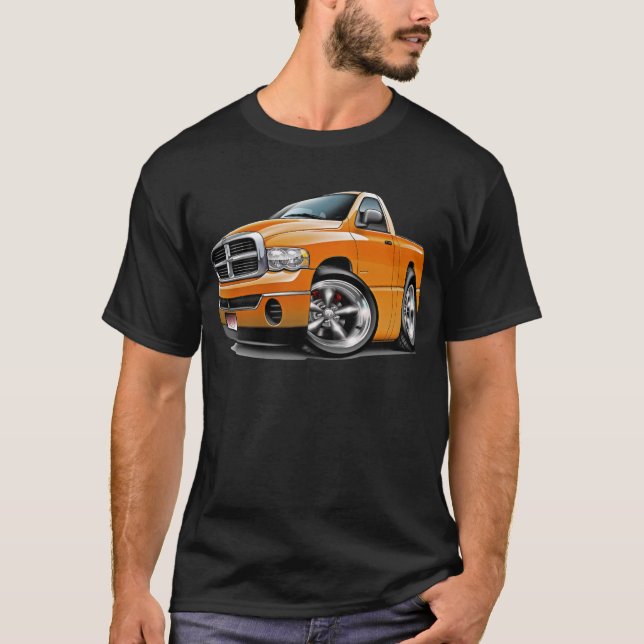 2003-08 Dodge Ram Orange Truck T-Shirt (Front)