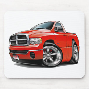 2003-08 Dodge Ram Red Truck Mouse Pad