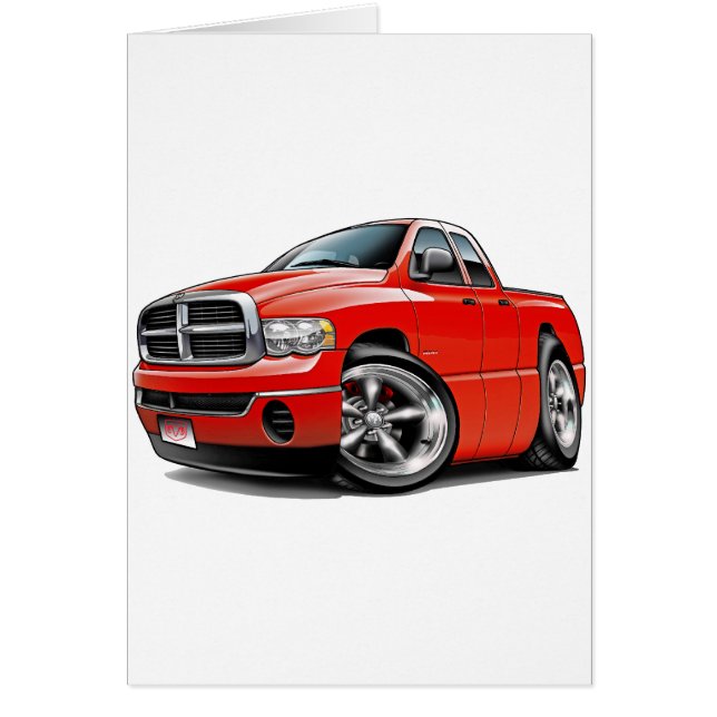 2003-08 Ram Quad Red Truck (Front)