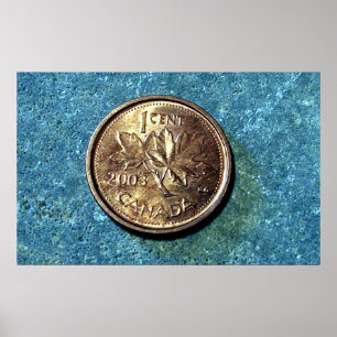 2003 Canadian Penny (Front) Poster