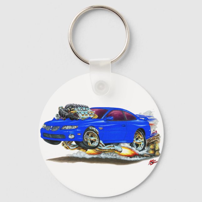 2004-06 GTO Blue Car Key Ring (Front)