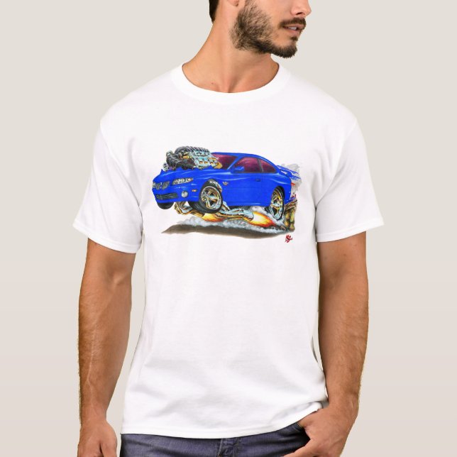 2004-06 GTO Blue Car T-Shirt (Front)