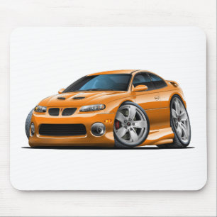 2004-06 GTO Orange Car Mouse Pad