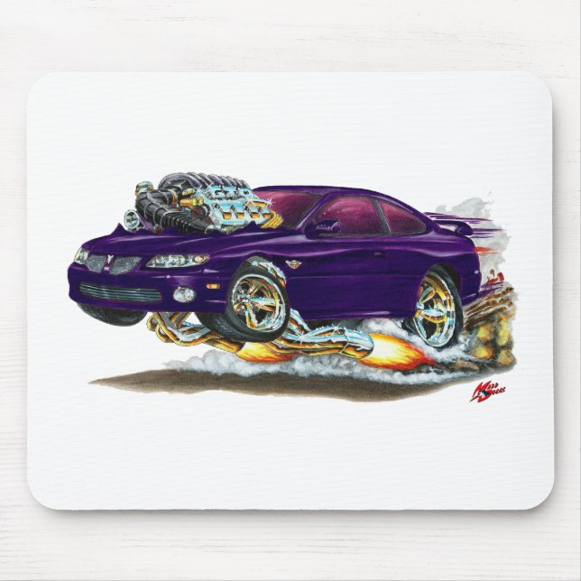 2004-06 GTO Purple Car Mouse Pad (Front)