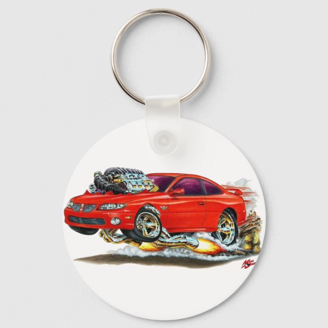 2004-06 GTO Red Car Key Ring (Front)