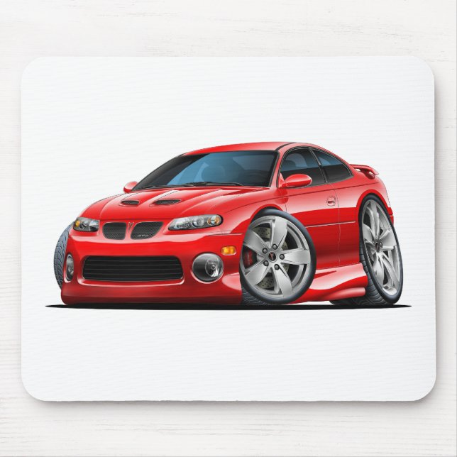 2004-06 GTO Red Car Mouse Pad (Front)