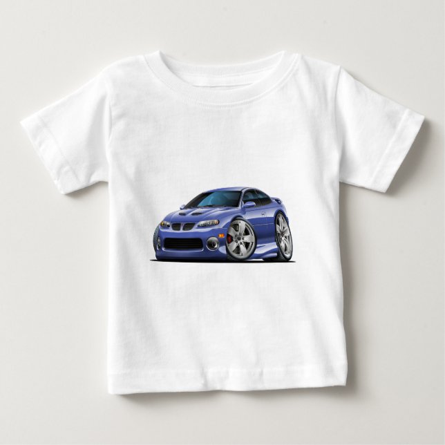 2004-06 Pontiac GTO Blue/Grey Car Baby T-Shirt (Front)
