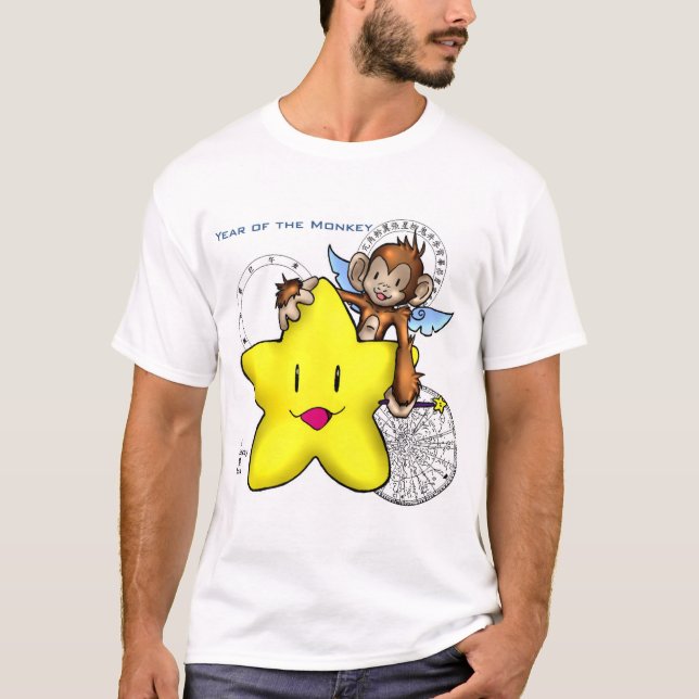2004 Year of the Monkey! (star) T-Shirt (Front)