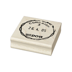 2005 Corcaigh Ireland Postmark Rubber Art Stamp