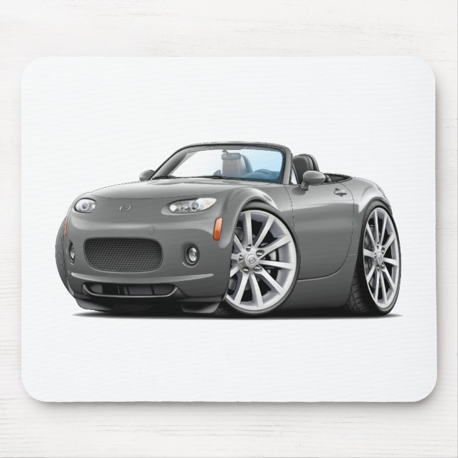 2006-08 Miata Grey Car Mouse Pad (Front)