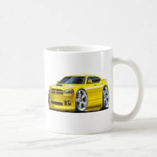 2006-10 Charger SRT8 Yellow Car Coffee Mug