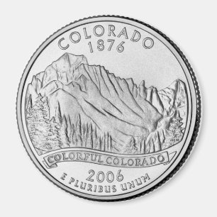 2006 Colorado State Quarter magnet