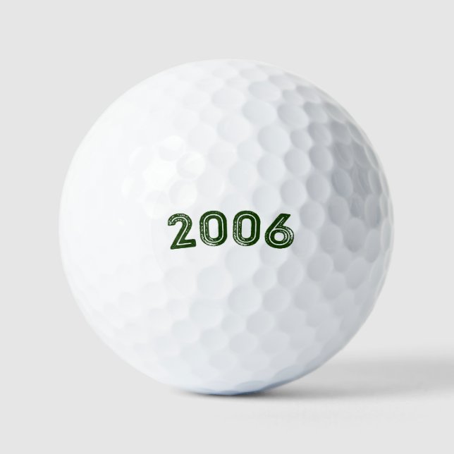 2006 Fashion Golf Balls (Front)