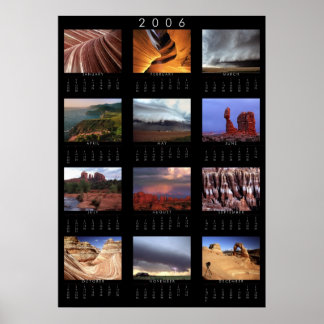 2006 Landscape Calendar Poster