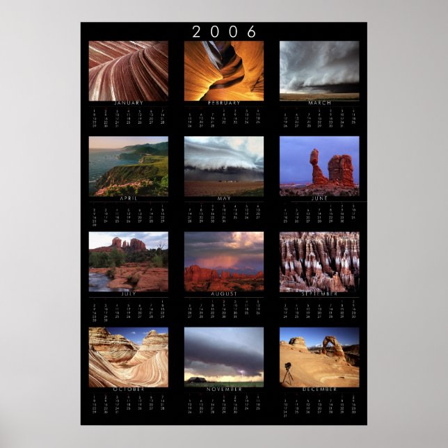 2006 Landscape Calendar Poster (Front)