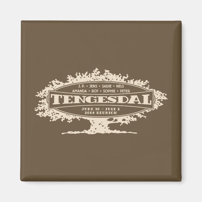 2006 Tengesdal Reunion Magnet (Front)