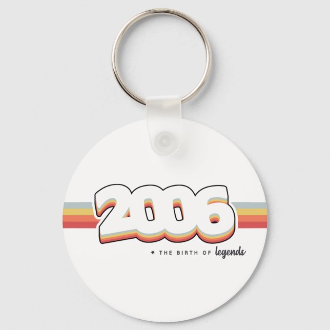 2006 The birth of legends Key Ring (Front)