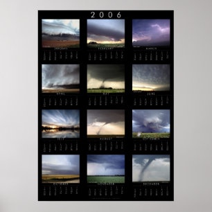 2006 Weather Calendar Poster