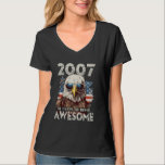 2007 18th Birthday Awesome Since 18 Years T-Shirt<br><div class="desc">2007 18th Birthday Awesome Since 18 Years</div>