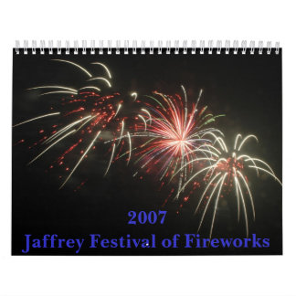 2007 Jaffrey Festival of Fireworks Calendar